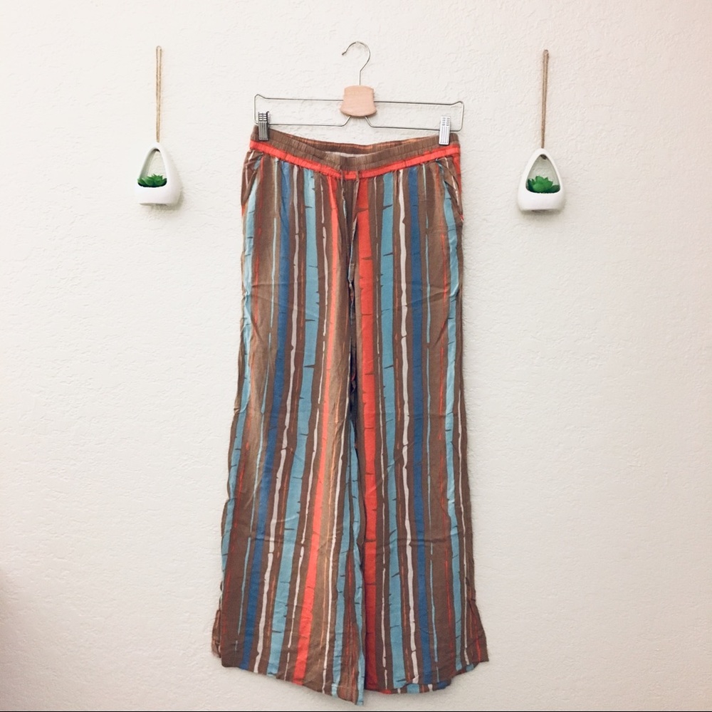 QUICKSILVER Stripped Drawstring Pants